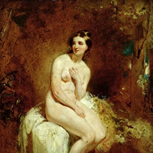 The Bather (oil on panel)