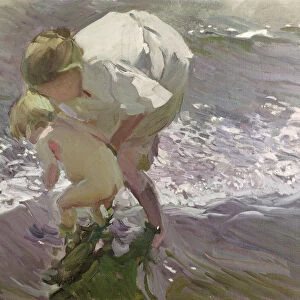 Bathing on the Beach, 1908 (oil on canvas)
