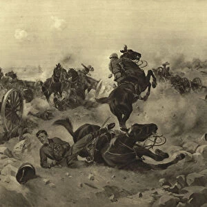 Battle of Colenso, 1899 (gravure)