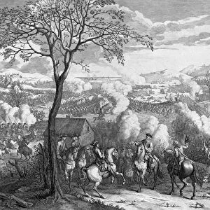 The Battle of Culloden on 16th April 1746, engraved by Luke Sullivan, c