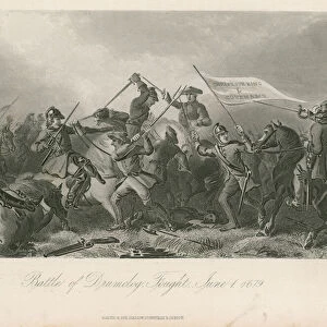 Battle of Drumclog, Fought, June 1, 1679 (engraving)