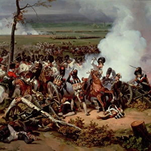 The Battle of Hanau, 1813, 1824 (detail)