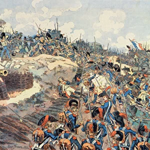 The Battle of Jemmapes, 6th November 1792, 1892 (engraving)