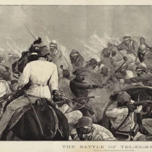 The Battle of Tel-el-Kebir (engraving)