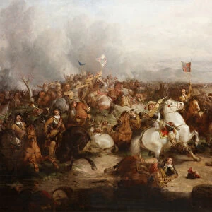 The Battle of Worcester, 3 September 1651 (oil on canvas)