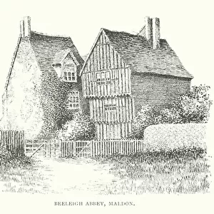 Beeleigh Abbey, Maldon (litho)