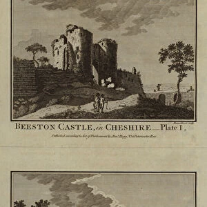 Beeston Castle, in Cheshire (engraving)