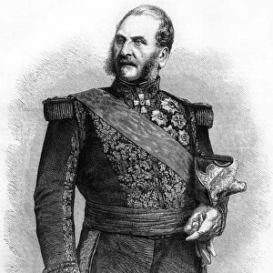 Bernard Pierre Magnan. Marechal de France (1791 to 1865). engraving from 1865