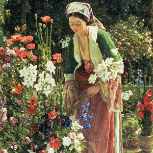 In the Beys Garden, 1865 (panel)