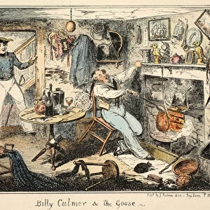 Billy Culmer & the Goose, from Greenwich Hospital, a Series of Naval Sketches