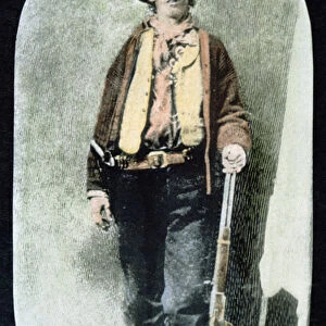 Billy the Kid (coloured engraving)