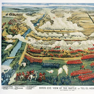 Bird s-Eye View of the Battle of Tel el-Kebir on 13th September 1882