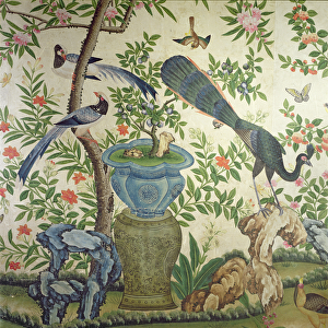 Bird Wallpaper, c. 1840