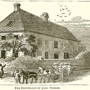 The Birthplace of John Wesley (engraving)