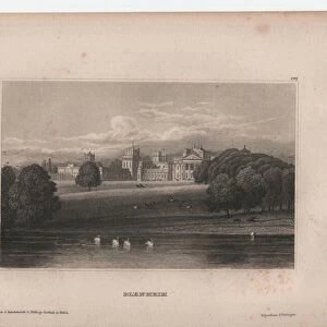 Blenheim, 1836 (engraving)