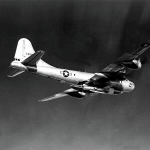 The Boeing B-29 Superfortress (b / w photo)