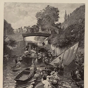 Boulters Lock, Sunday Afternoon (engraving)