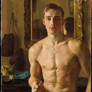 The Boxer, 1933 (oil on canvas)