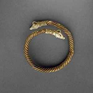 Bracelet decorated with goat heads, beginning of 3rd century BC