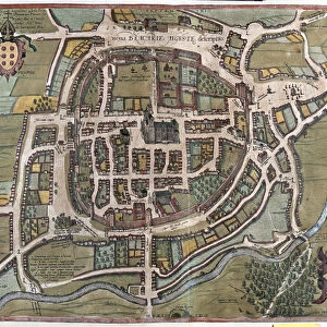 Braga, Portugal, 1594 (engraving, 1588)
