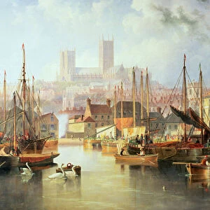 The Brayford Pool and Lincoln Cathedral