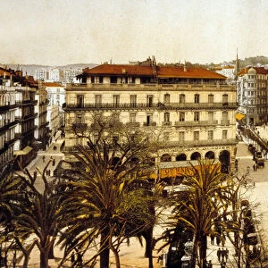 Bresson Square, Algiers, Algeria, c. 1900 (photo)
