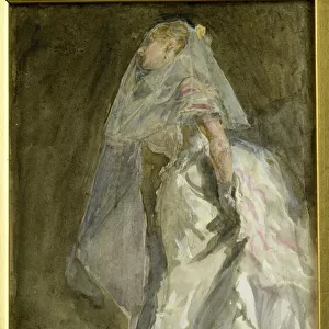 The Bride, c. 1880 (w / c on paper)
