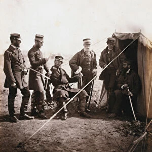Brigadier General Philip Macpherson and Officers of the 4th Division