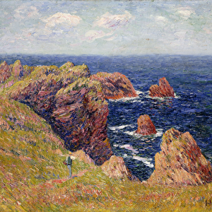 The Brittany Coast; La Cote Bretonne, c. 1895 (oil on canvas)