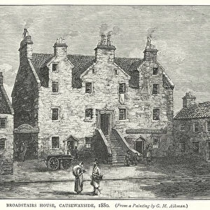 Broadstairs House, Causewayside, 1880 (engraving)