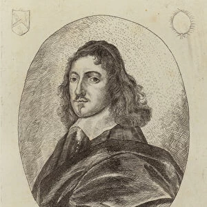 Bulstrode Whitelocke, English lawyer, politician and diplomat (engraving)