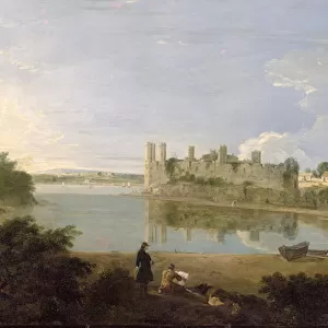 Caernarvon Castle, c. 1745-50 (oil on canvas)
