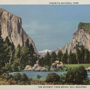 California: Yosemite National Park, the gateway from Bridal Veil Meadows (photo)