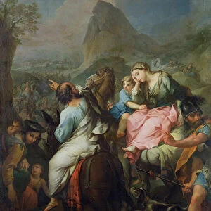 Captivity of the Israelites, 1733 (oil on canvas)