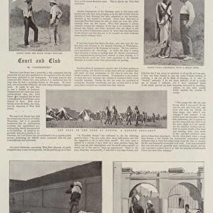 The Capture of Omdurman, in and about the Town with a Camera (litho)