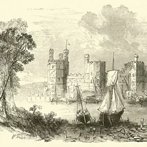 Carnarvon Castle (engraving)