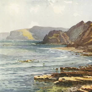 Carnelian Bay (colour litho)