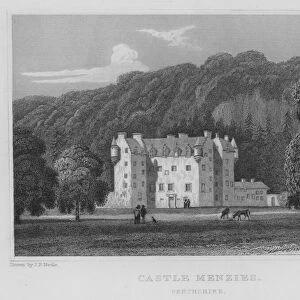 Castle Menzies, Perthshire (engraving)