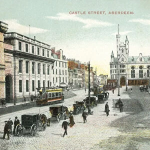 Castle Street, Aberdeen (colour photo)
