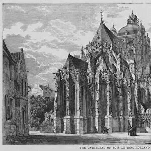 The Cathedral of Bois Le Duc, Holland (engraving)