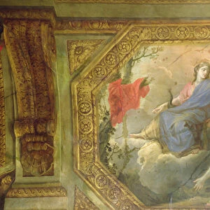 Ceiling of the Hotel de La Riviere (detail of Psyche begging Juno), 1653 (oil on canvas)