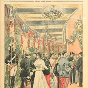 The Centenary of the Ecole Polytechnique: A ball at the Trocadero, from the illustrated