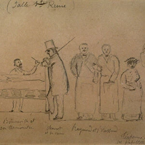 Charcot designed by one of his students. From left to right