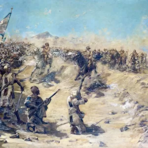 Charge of the 21st Lancers at Omdurman