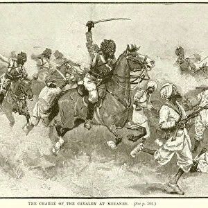 The Charge of the Cavalry at Meeanee (engraving)