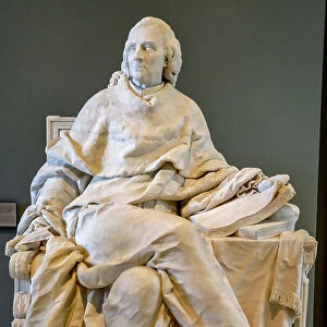 Charles de secondat, Baron de Montesquieu, 1783 (marble)