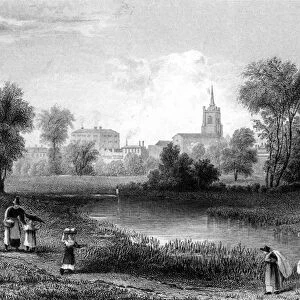 Chelmsford, Essex, engraved by John Rogers, 1831 (engraving)
