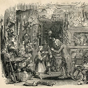The Childs Return, from The Old Curiosity Shop by Charles Dickens