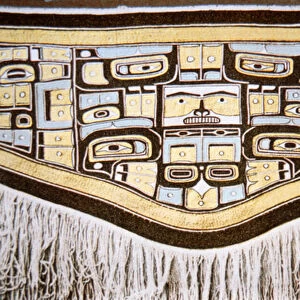 Chilkat Blanket, Tlingit Tribe (textiles)