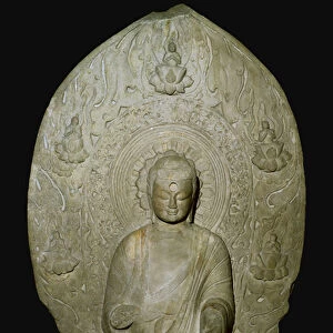 Chinese Art: Sakyamuni Buddha. Shanghai Museum